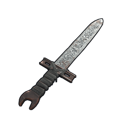 Metal Roses Short Sword