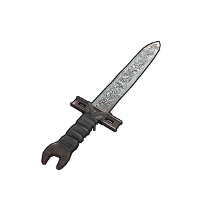 Metal Roses Short Sword