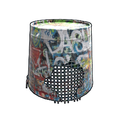 Graffiti Bucket Helmet