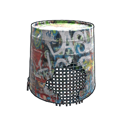Graffiti Bucket Helmet