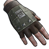 Army Armored Gloves in Rust