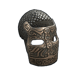 Bronze War Mask