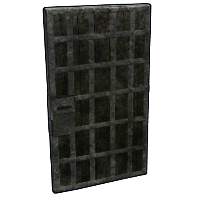 Prison Door in Rust
