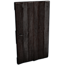 Bleached Ebony Door