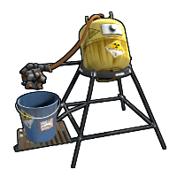 Radioactive Water Purifier in Rust