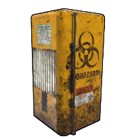 Biohazard Fridge in Rust
