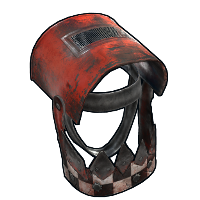 Warboy Helmet in Rust