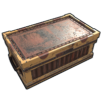Cabin Chest in Rust