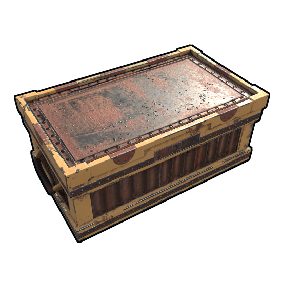 Cabin Chest in Rust