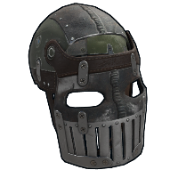 Army Armored Facemask in Rust