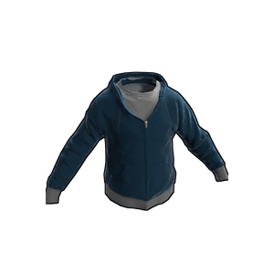 Blue Hoodie