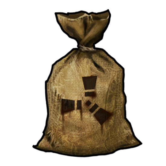 Low Quality Bag in Rust