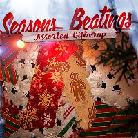 Assorted Giftwrap in Rust