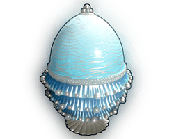 Rustigé Egg - Cerulean