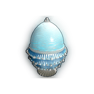 Rustigé Egg - Cerulean