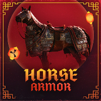Lunar New Year Horse Armor in Rust