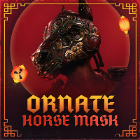 Horse Mask in Rust