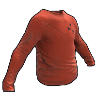 Orange Longsleeve T-Shirt Rust Skins