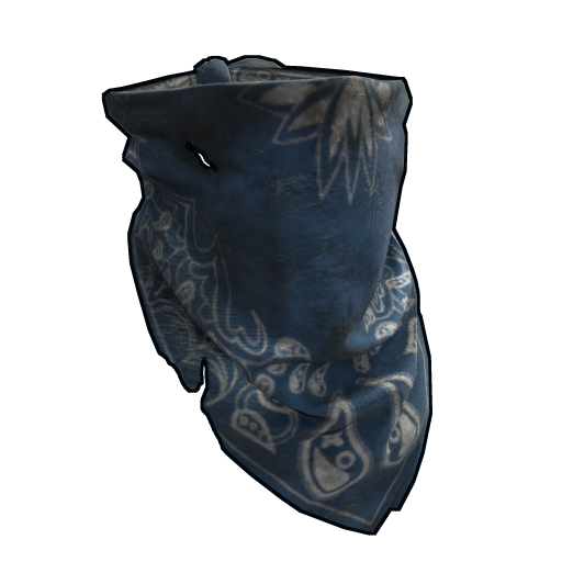 Blue Bandana Rust Game Items Gameflip