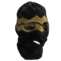 Double Yellow Balaclava in Rust