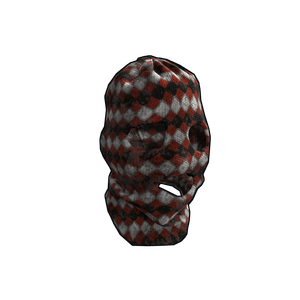 Red Check Balaclava