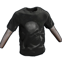 Skull & Bones TShirt in Rust