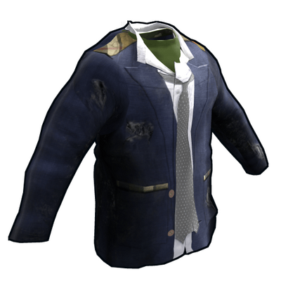 Salvaged Shirt, Coat and Tie