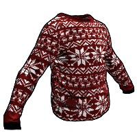 Christmas Jumper in Rust