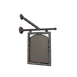 Two Sided Hanging Sign