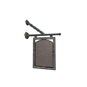 Two Sided Hanging Sign