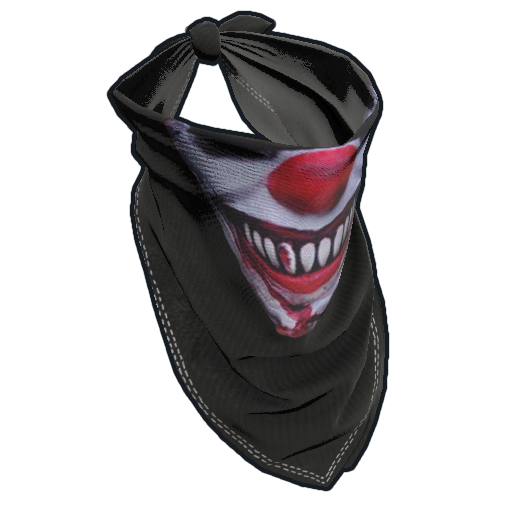 Creepy Clown Bandana Rust Game Items Gameflip