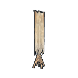 Large Banner on pole