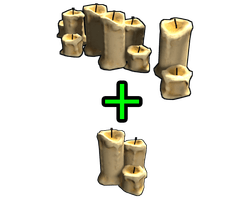 Large Candle Set