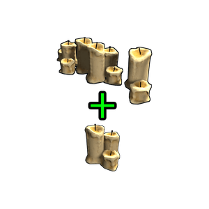 Large Candle Set