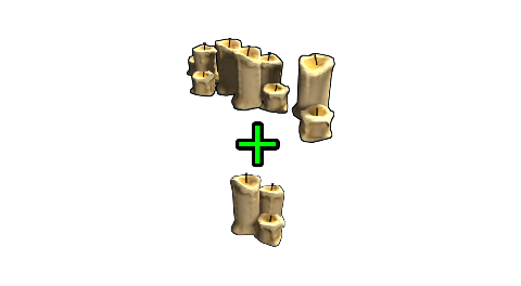 Large Candle Set
