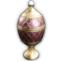 Rustigé Egg - Purple in Rust