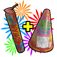 Small Fireworks Pack in Rust