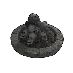 Skull Fire Pit
