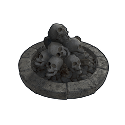 Skull Fire Pit