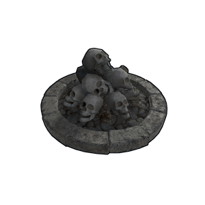 Skull Fire Pit