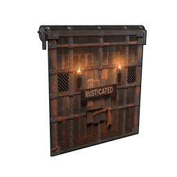 Rusticated Garage Door