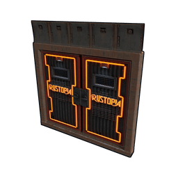 Rustopia Armored Double Door
