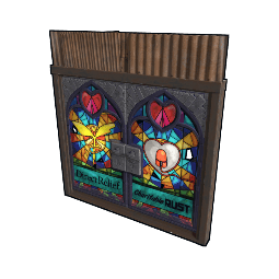 Charitable Rust 2024 - Sheet Metal Double Door