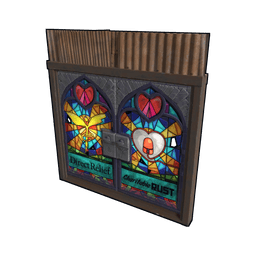 Charitable Rust 2024 - Sheet Metal Double Door