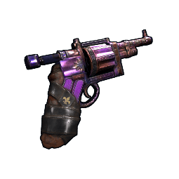 Ornate Tempered Revolver