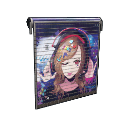 Pokimane Garage Door