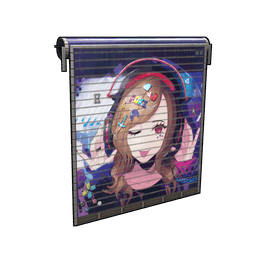 Pokimane Garage Door