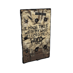 CNDBLOOD Wooden Door