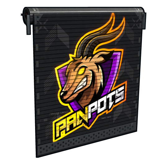 PanPots Garage Door