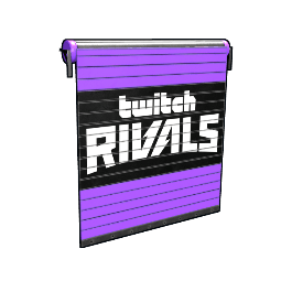 Twitch Rivals Garage Door